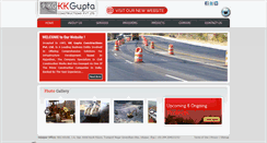 Desktop Screenshot of kkguptaconstructions.com